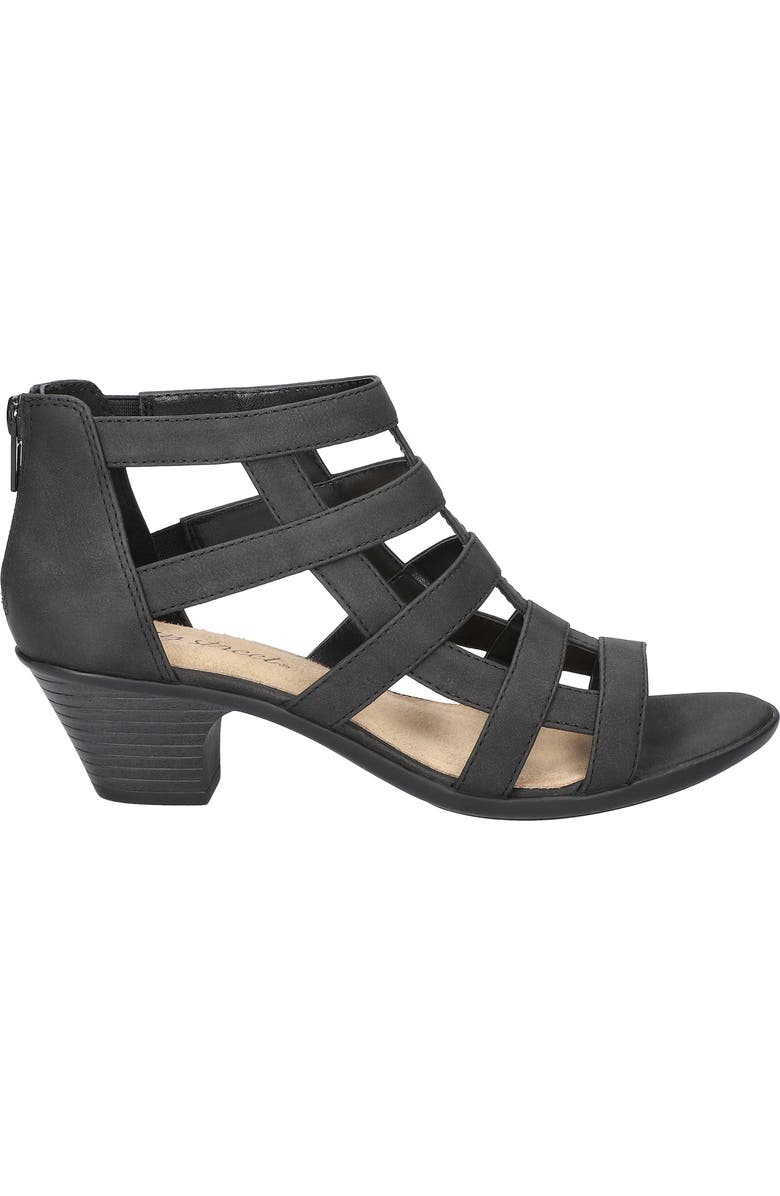 EASY STREET Marg Sandal, Alternate, color, Black