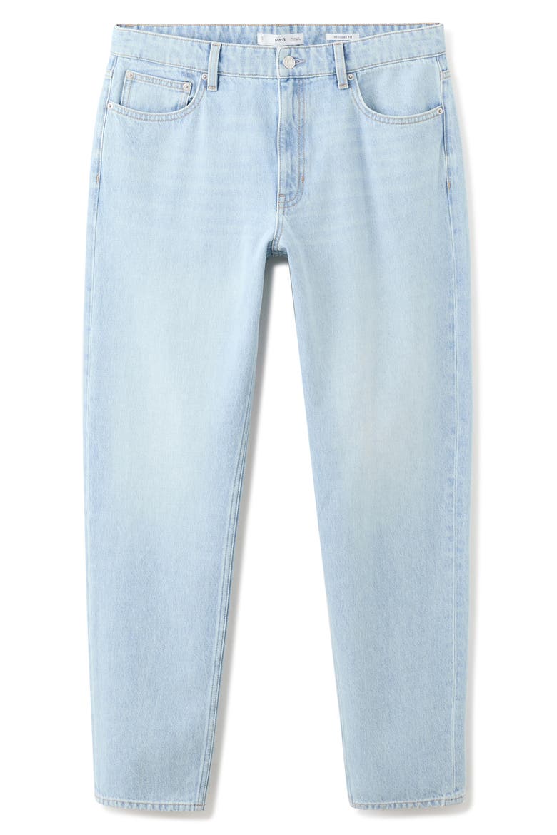 Bob Regular Fit Jeans, Alternate, color, BLEACH BLUE