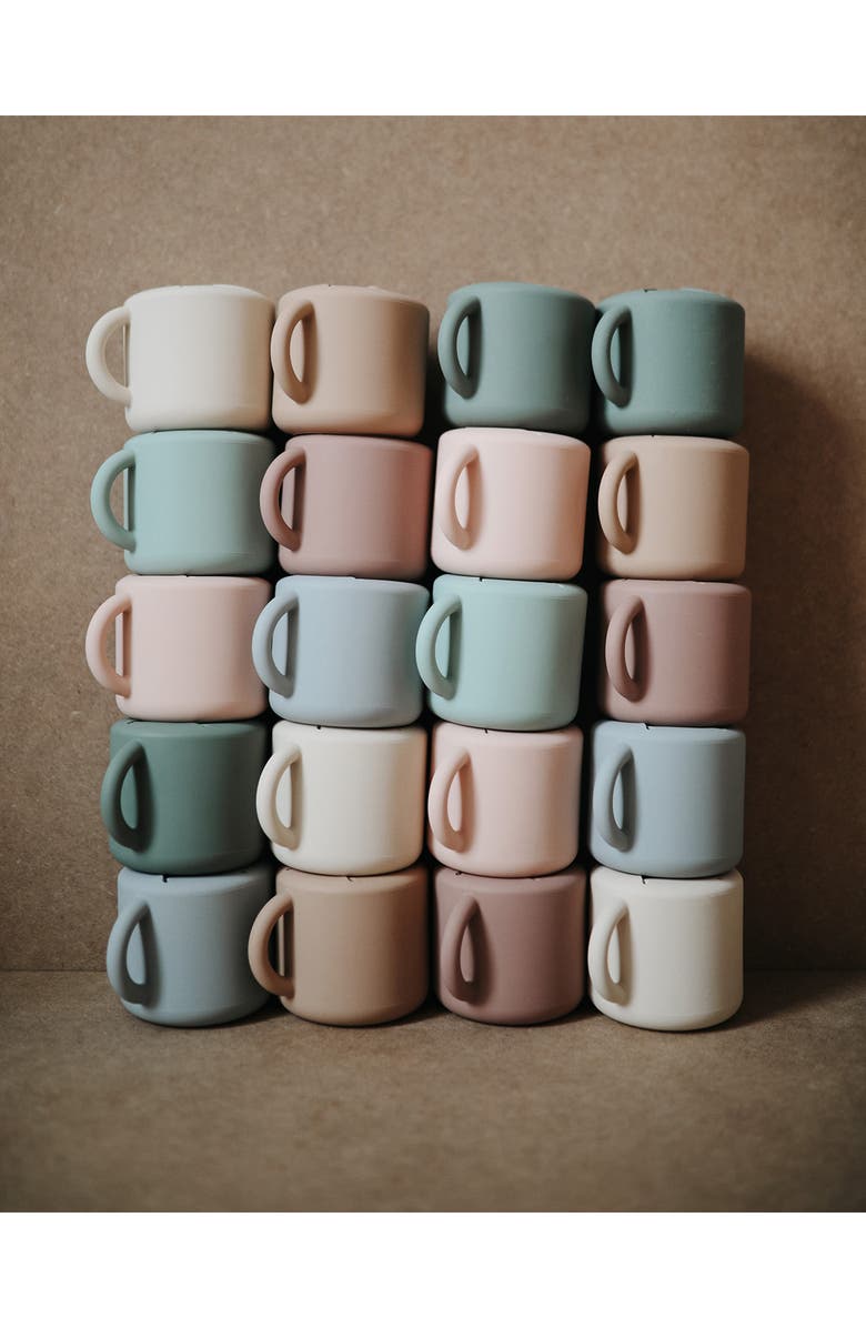 Mushie Silicone Snack Cup, Alternate, color, Shifting Sand