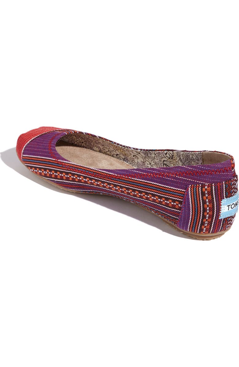 TOMS 'Lina' Ballet Flat, Alternate, color,