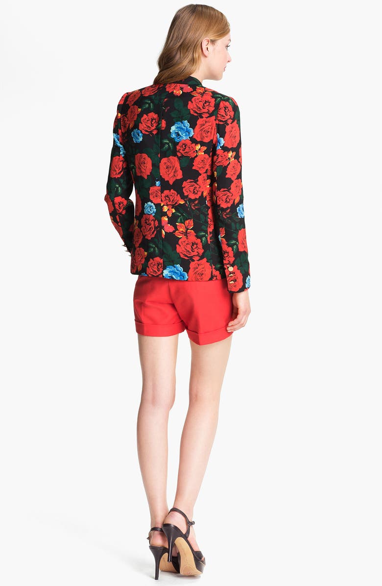 Vince Camuto Rose Print Blazer, Alternate, color,