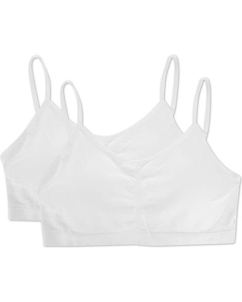 2 Pair Pack Gathered Front Cup Training Bra