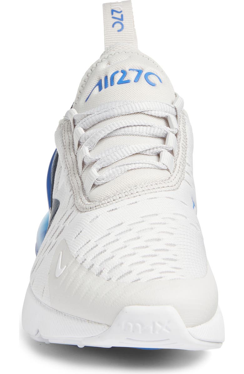 Nike Kids
Air Max 270 Sneaker, Alternate, color, Vast Grey/ White/ Blue