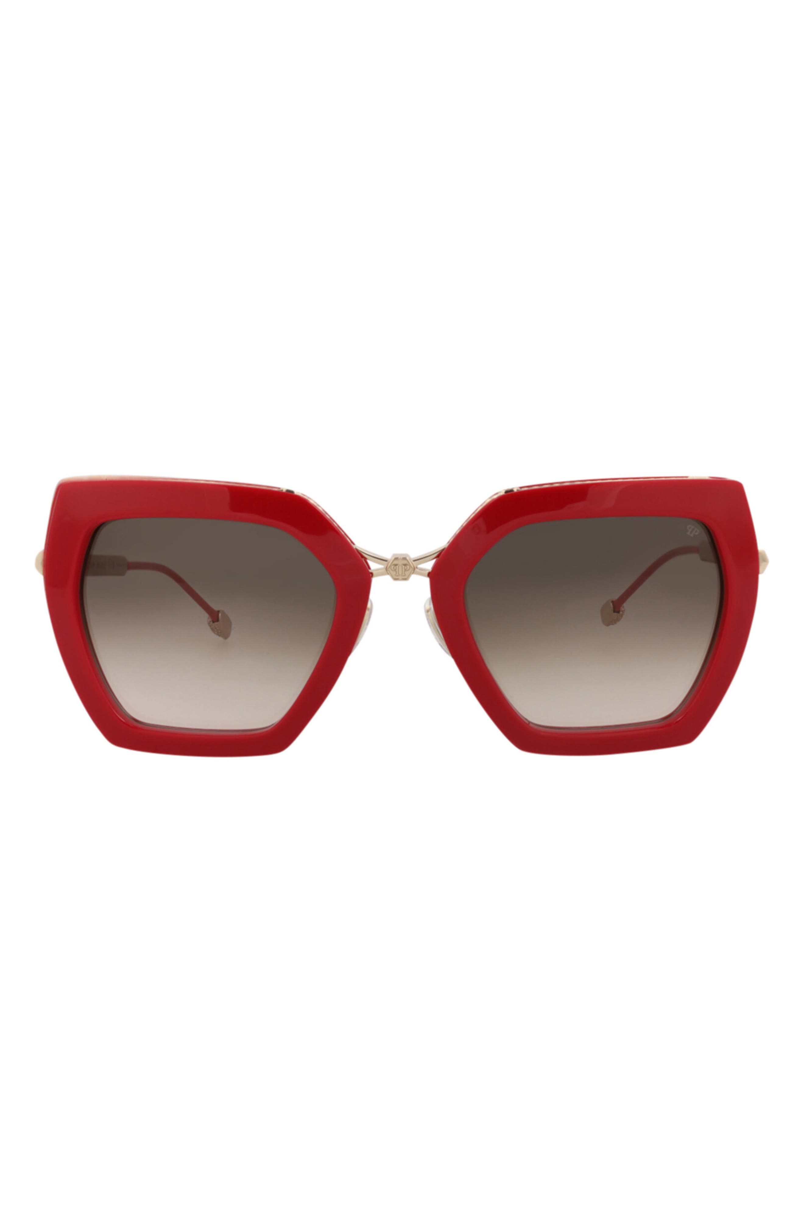 PHILIPP PLEIN 53mm Geometric Sunglasses