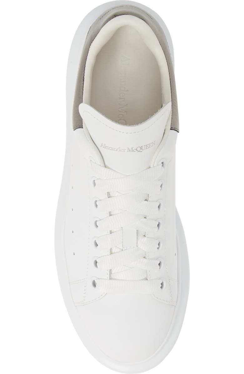McQueen Oversized Sneaker, Alternate, color, White/ Black Pearl