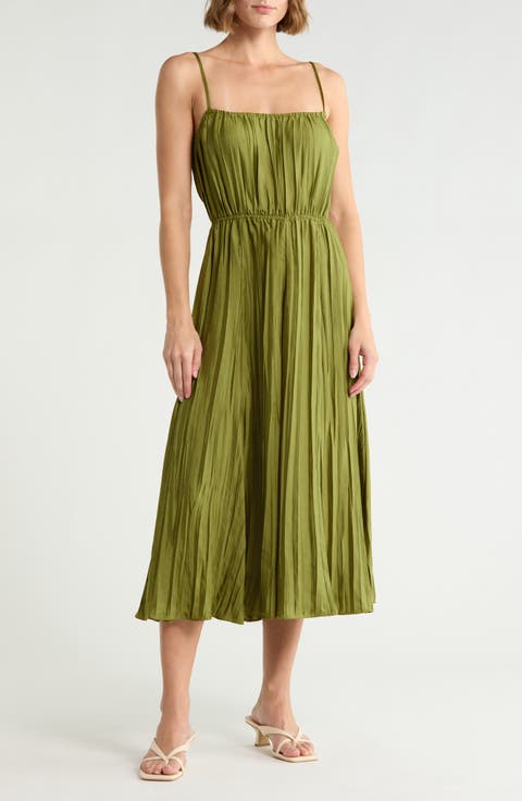 Crinkled Cami Dress