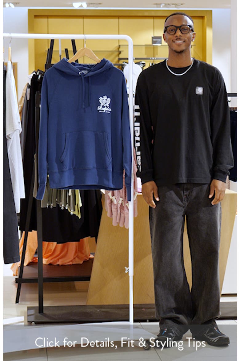 Vintage Fit Fleece Pullover Hoodie video