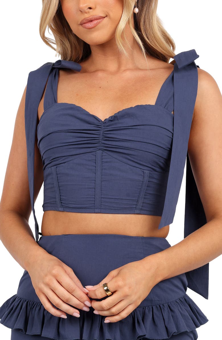 Petal & Pup Tia Crop Corset Top & High Waist Maxi Skirt Set, Alternate, color,