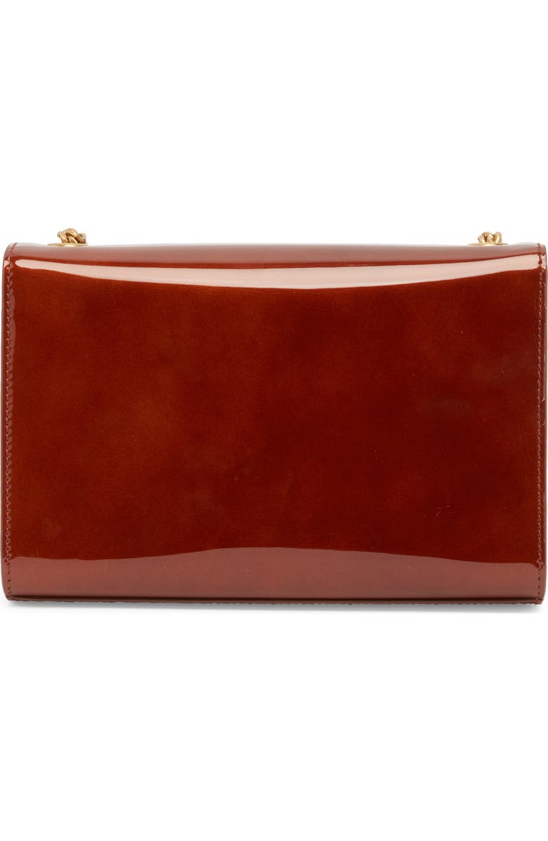 Saint Laurent Small Kate Patent Leather Shoulder Bag, Alternate, color,