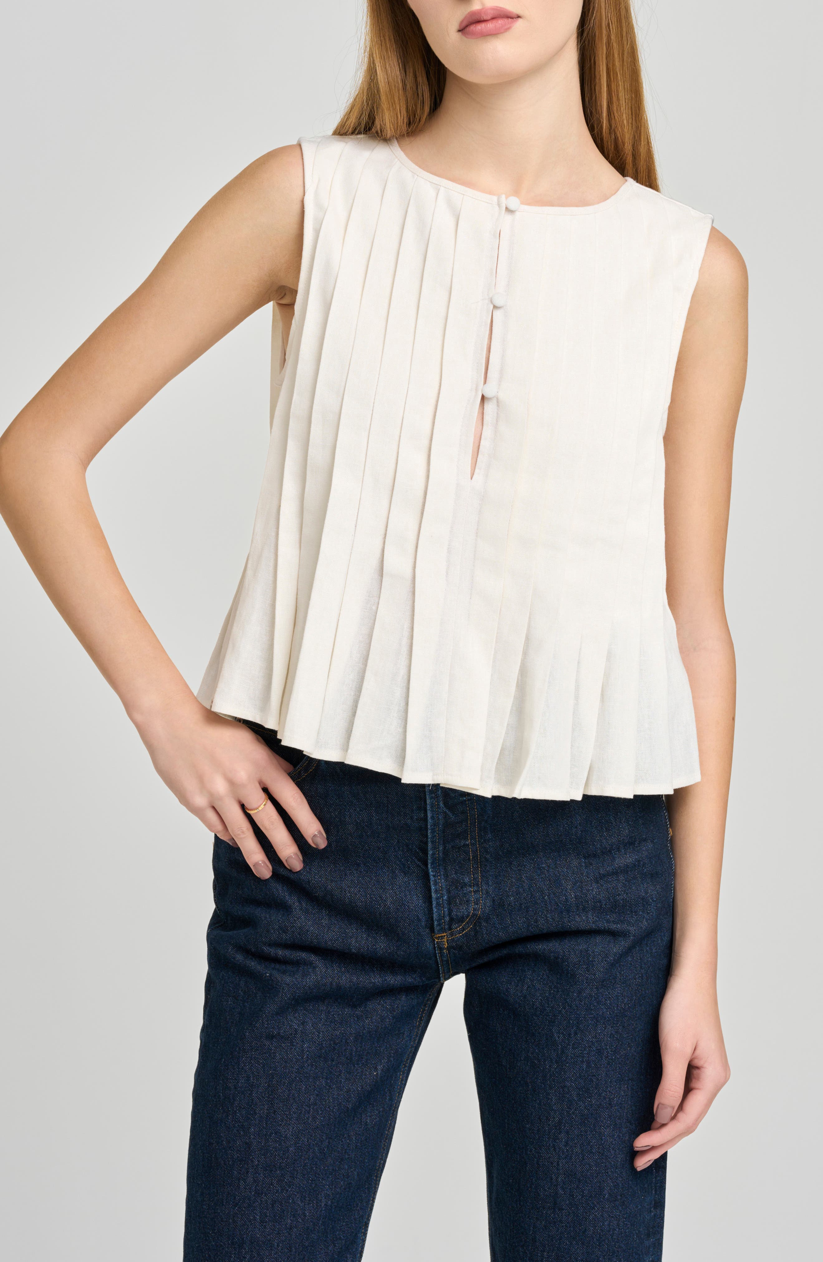 Romy Pleated Top - image 3