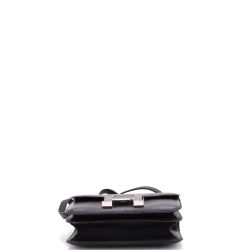 Pre-owned Hermes Hermes Constance Bag Limited Edition On A Summer Night Printed Sombrero 18 In Black