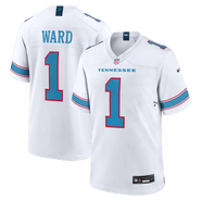 Nike Men's Nike Cameron Ward White Tennessee Titans Game Jersey