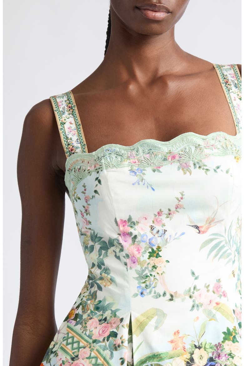 Long Fit And Flare Dress, Alternate, color, ART FOR THE EMPRESS
