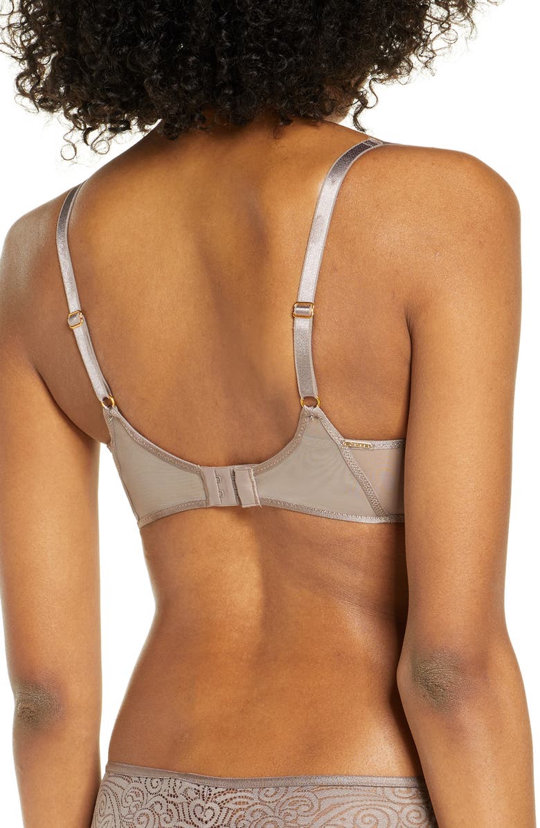 Chantelle Lingerie Pyramide Unlined Underwire Demi Bra, Alternate, color, 