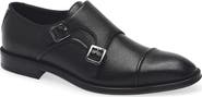 BOSS Derrek Cap Toe Two Buckle Monk Shoe