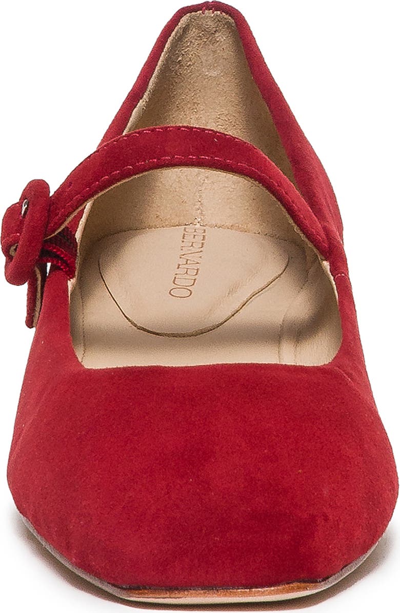 Bernardo Footwear Gabriela Mary Jane, Alternate, color, Dark Red