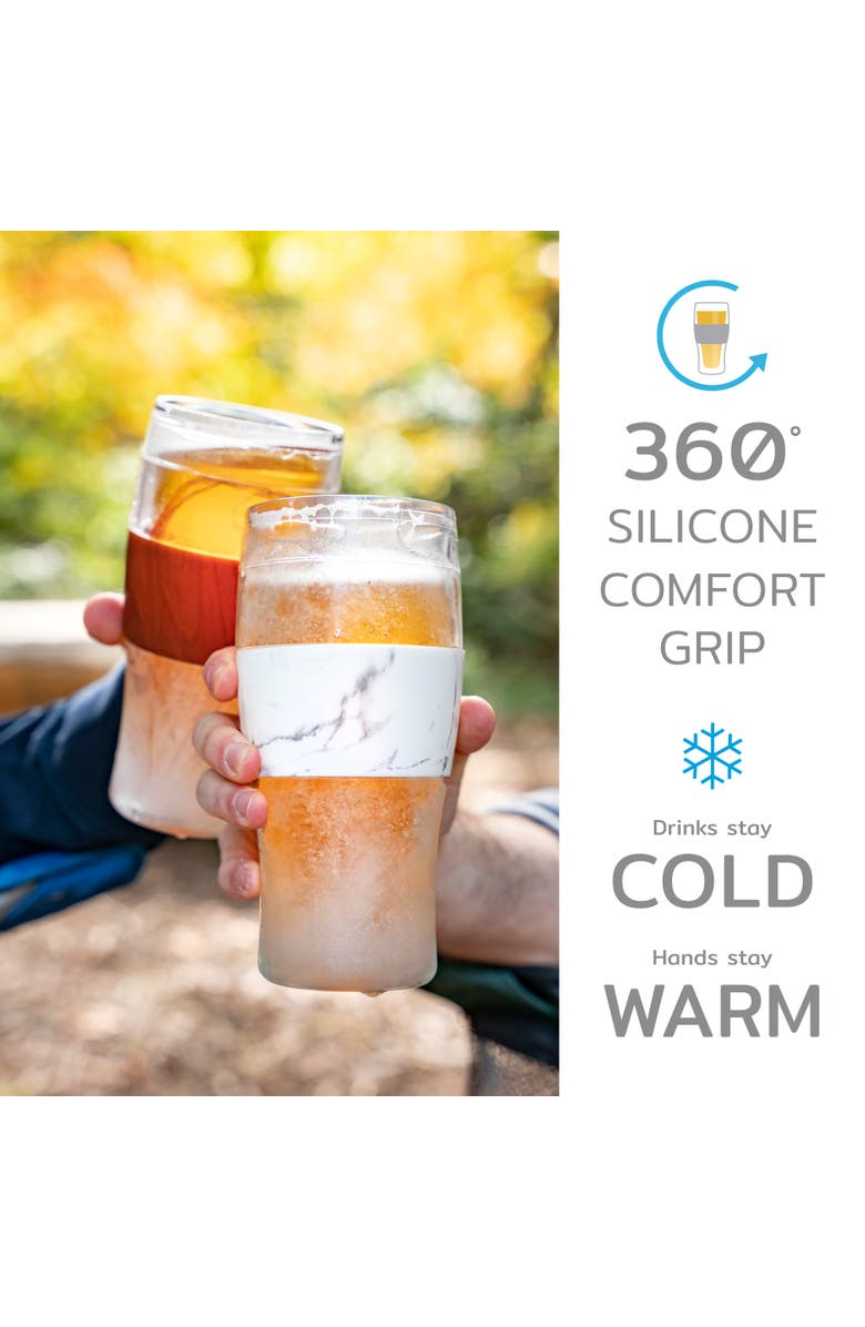 HOST Beer FREEZE Cooling Cup, Alternate, color, Gray