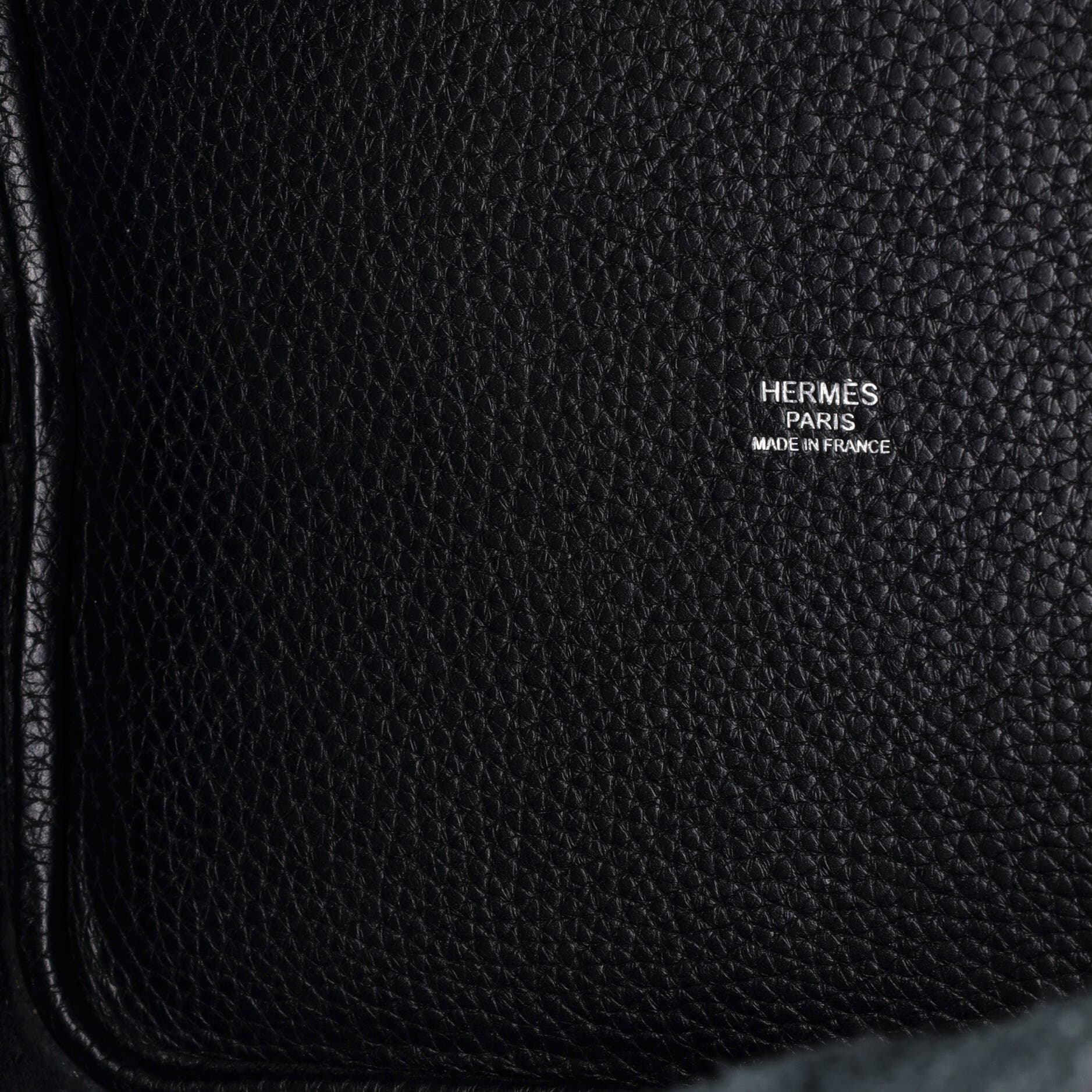 Pre-Owned Hermes Picotin Lock Bag Clemence MM, Alternate, color, Noir