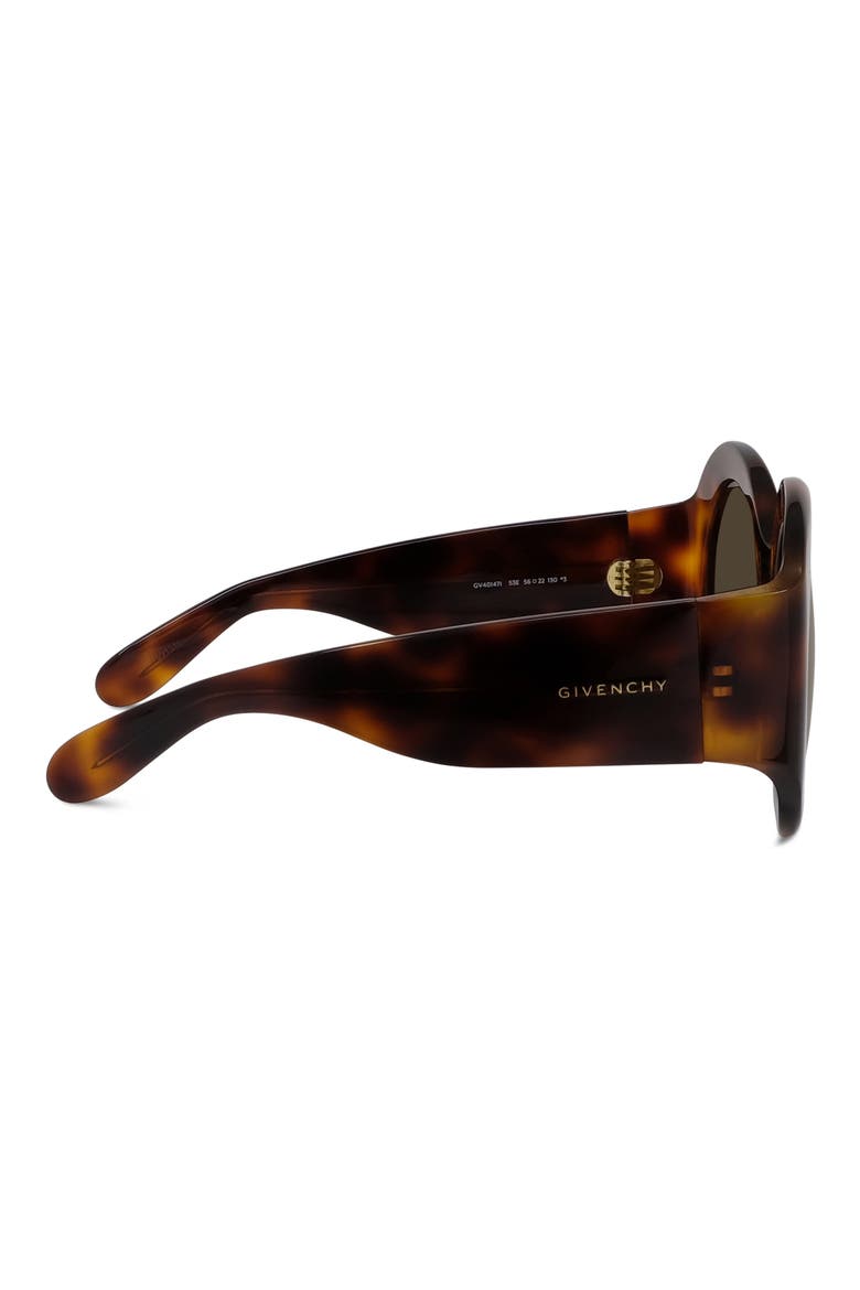 Cocoon 56mm Round Sunglasses, Alternate, color, BLONDE HAVANA / BROWN