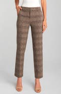 Liverpool Los Angeles Kelsey Plaid Knit Trousers