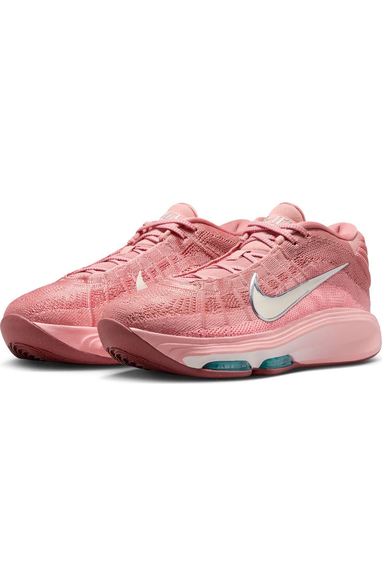 Nike G.T. Hustle 3 Basketball Shoe, Main, color, Red Stardust/ Pale Ivory