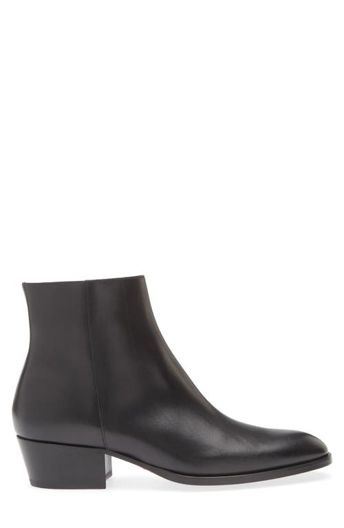 To Boot New York Irwin Zip-up Boot In Cortina Nero