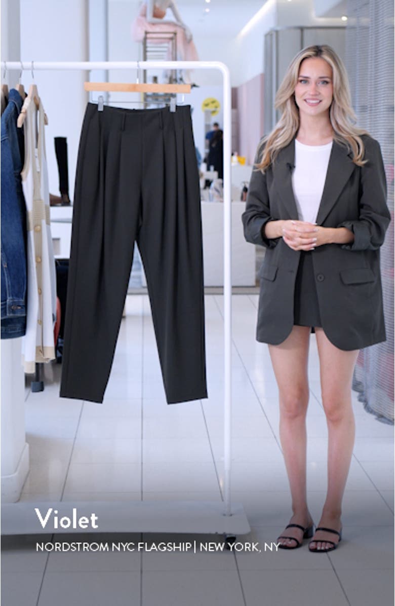Pleated Ankle Trousers, sales video thumbnail