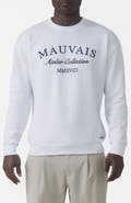 MAUVAIS Ricamo Regular Logo Crew Sweatshirt
