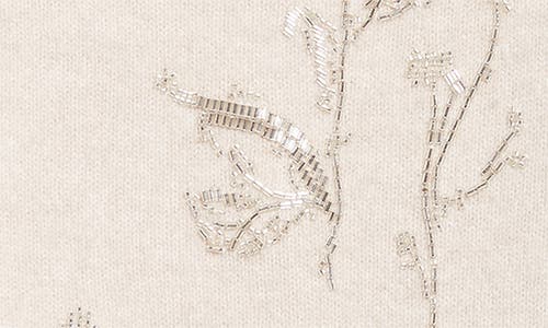 Altuzarra Paulie Beaded Virgin Wool Sweater In White