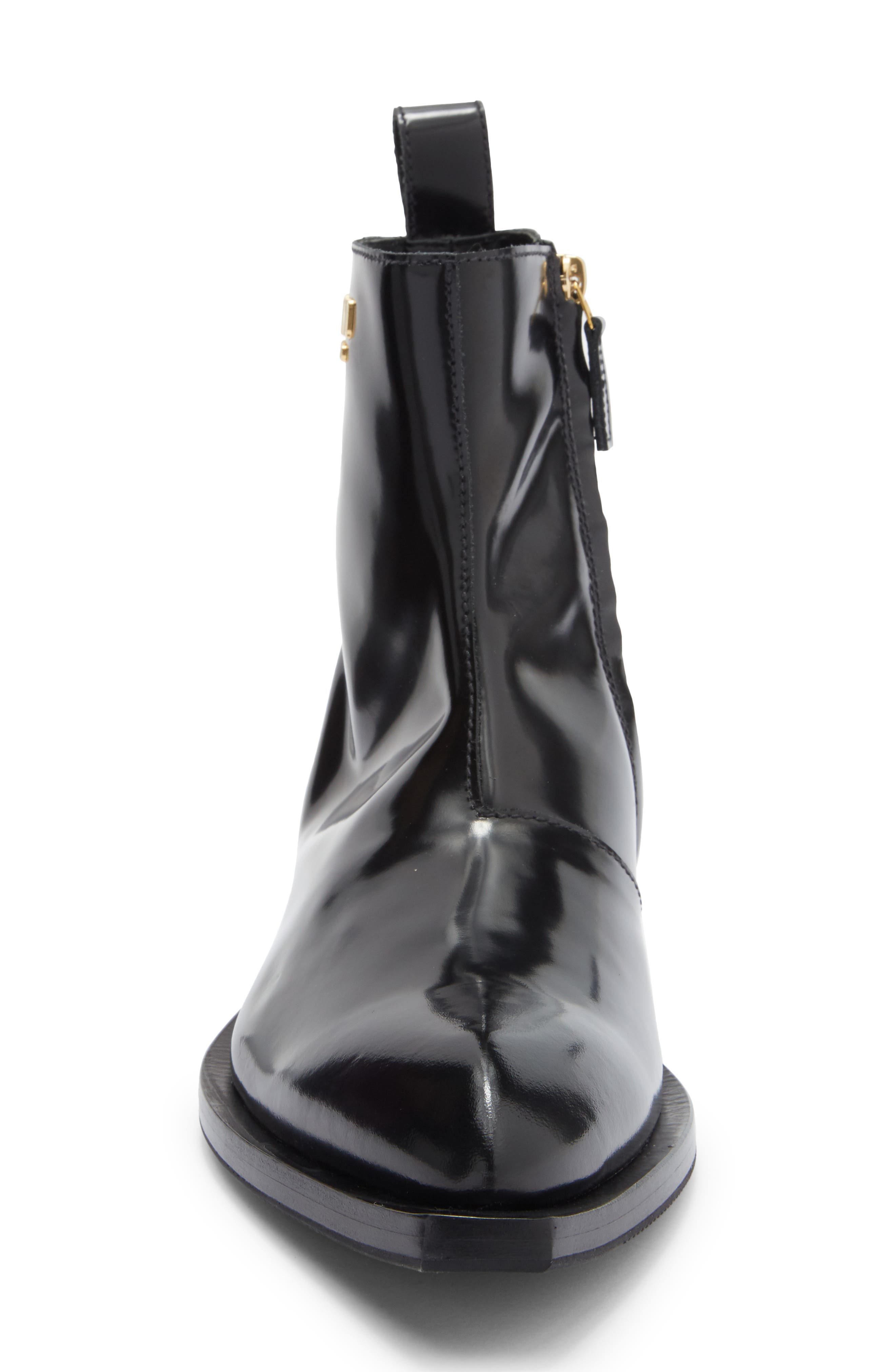 Moschino Logo Lettering Boot, Alternate, color, 