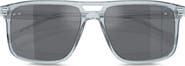 Prada 58mm Rectangular Sunglasses