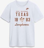 Nike Men's Nike White Texas Longhorns Legacy Stacked Established T-Shirt