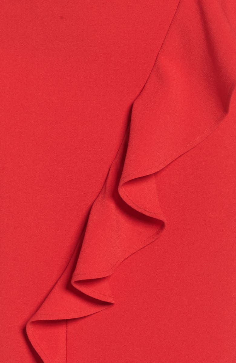 Vince Camuto Ruffle Sheath Dress, Alternate, color, 