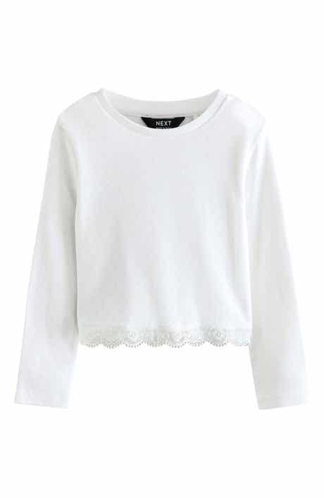 Kids' Scalloped Hem T-Shirt