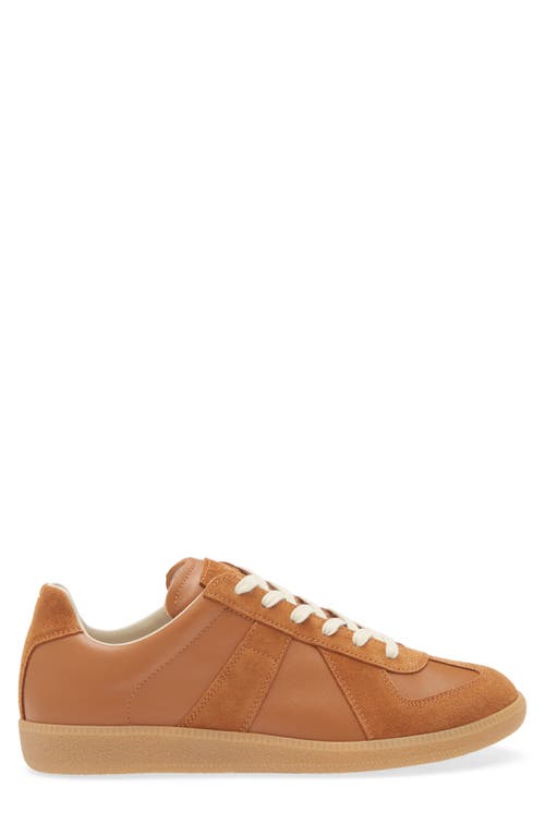 Shop Maison Margiela Replica Low Top Sneaker In Light Brown
