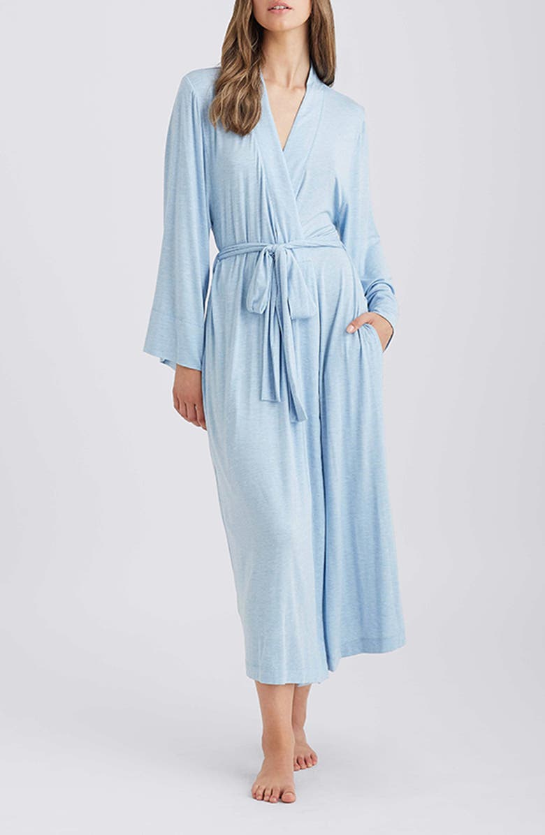Papinelle Kate Stretch Modal Maxi Robe, Main, color, Winter Blue