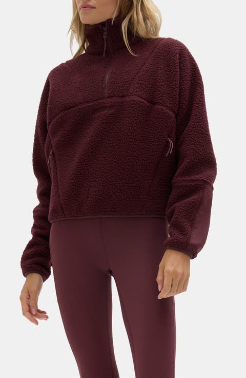 Pieper Water Repellent Recycled Polyester Fleece Quarter Zip Top