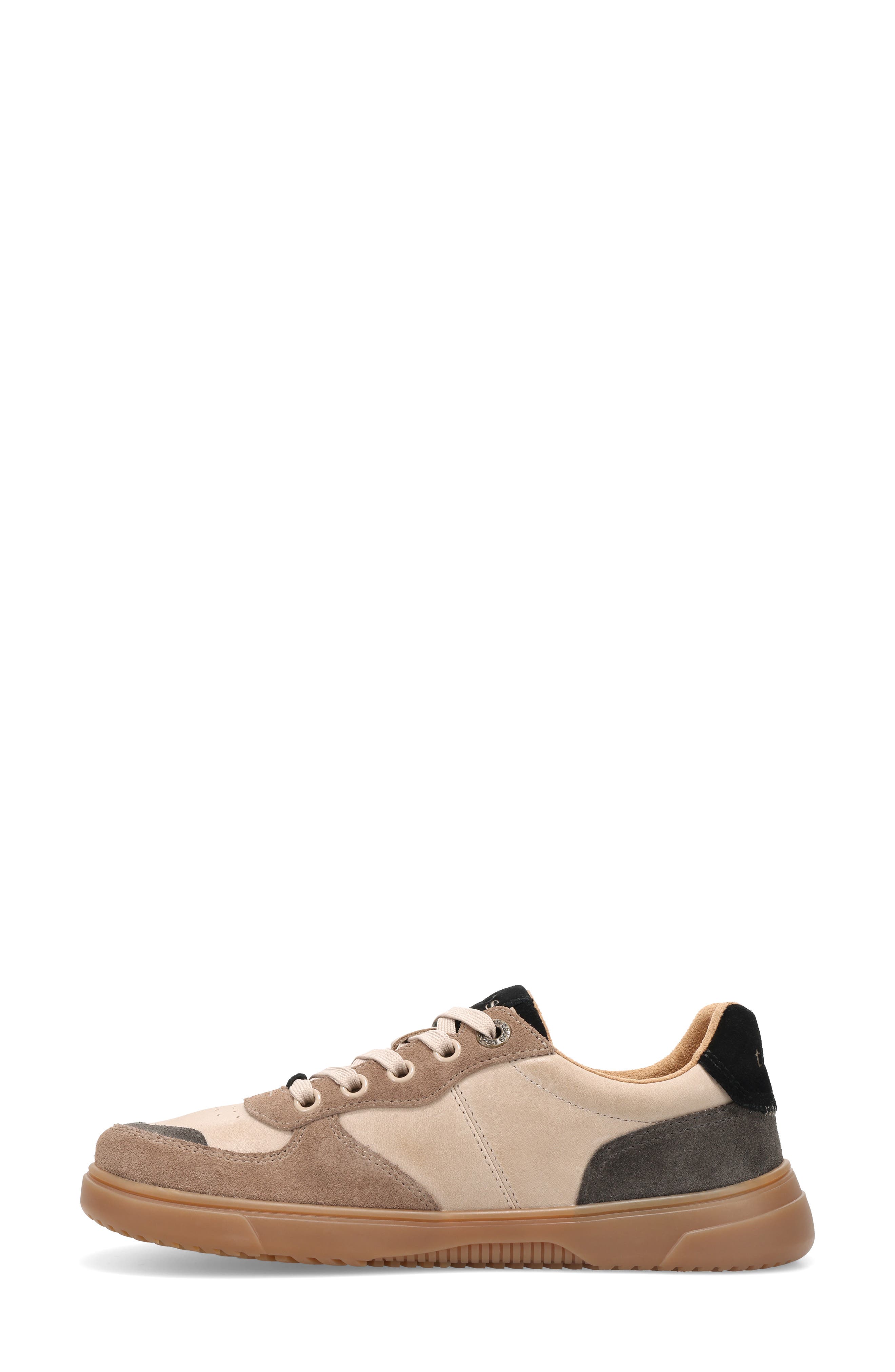 Fusion Sneaker, Alternate, color, OAT/ CHARCOAL SUEDE MULTI