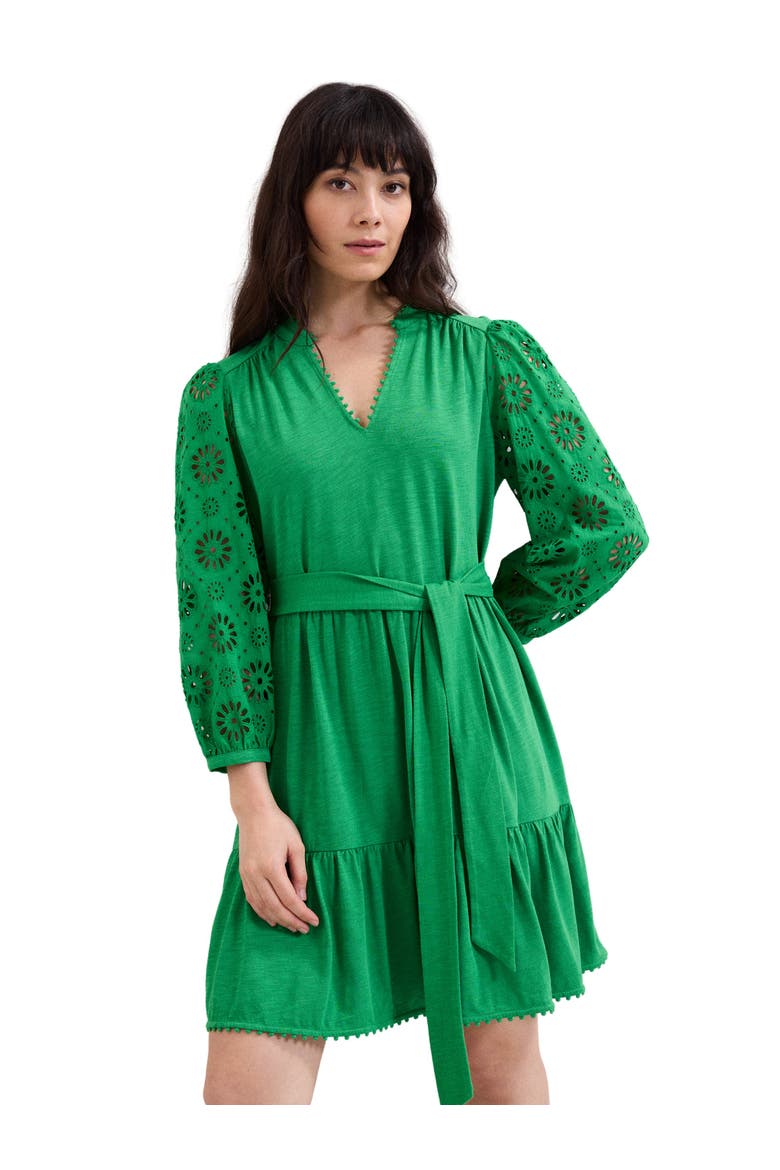 Florie Green Dress, Main, color, Green