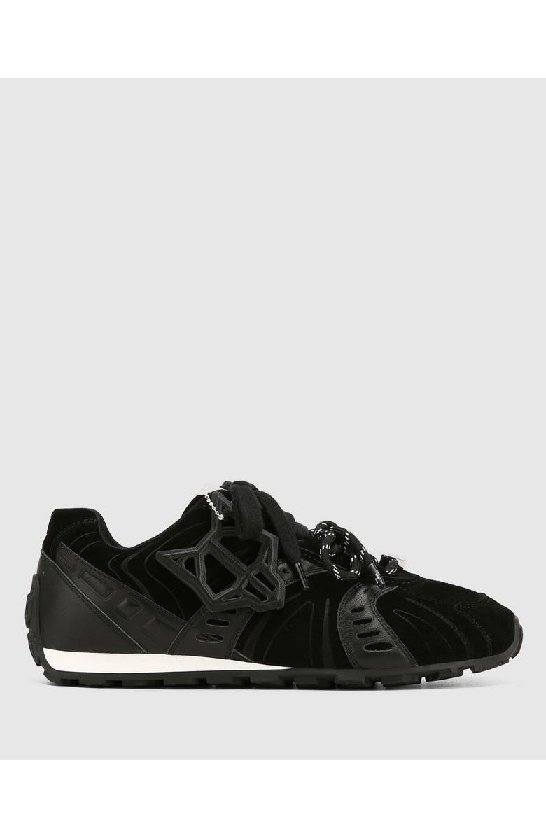 Naked Wolfe Lapse Black Suede, Main, color, Black