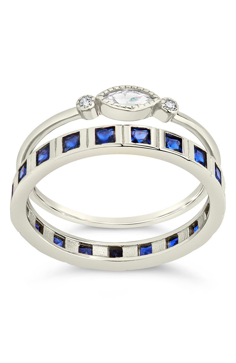 Sterling Forever CZ Stacking Ring Set | Nordstromrack