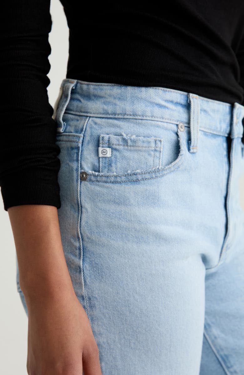 AG Saige Mid Rise Wide Leg Jeans, Alternate, color, Florina