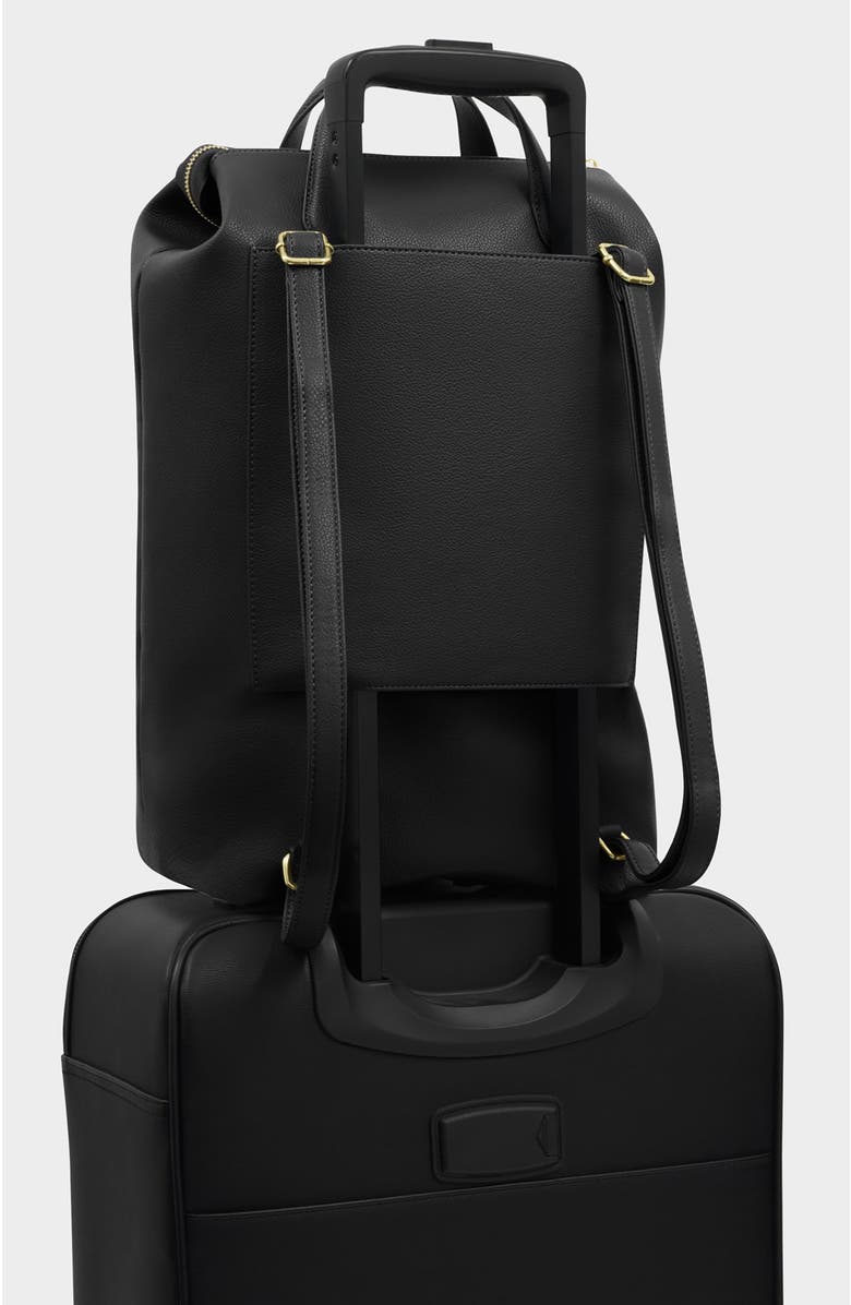 Katie Loxton Milan Cabin Travel Backpack, Alternate, color, Black