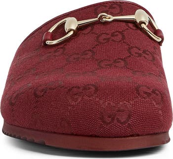 サンダル・ミュール Gucci Princetown Supreme Gg Fabric Mule Gucci Princetown GG Embossed Loafer Mule (Women) | Nordstrom