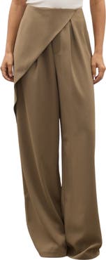 Bayse Rue Wrap Wide Leg Pants