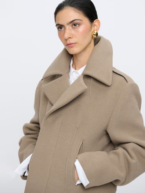 Callas Milano Franke- Zipper Front Moto Jacket In Brown