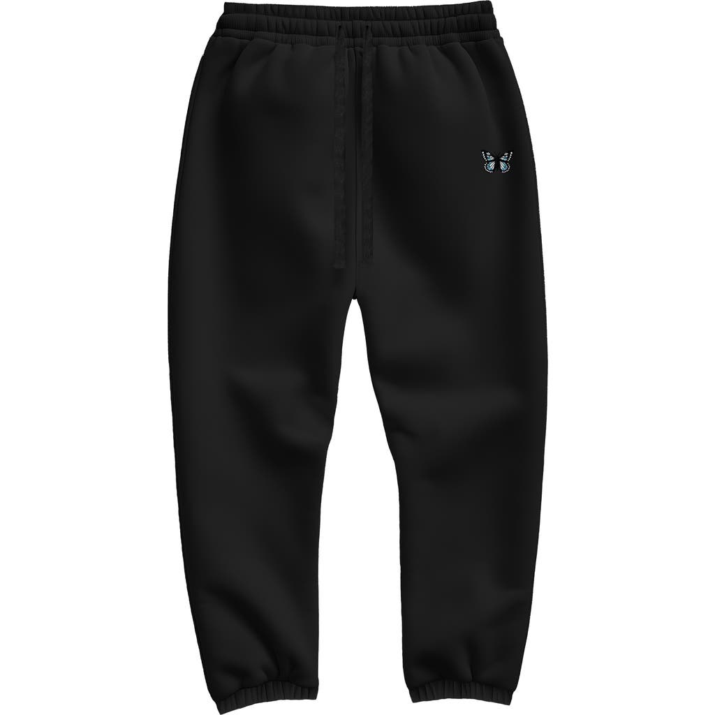 Dalix Butterfly Jogger Sweatpant In Black