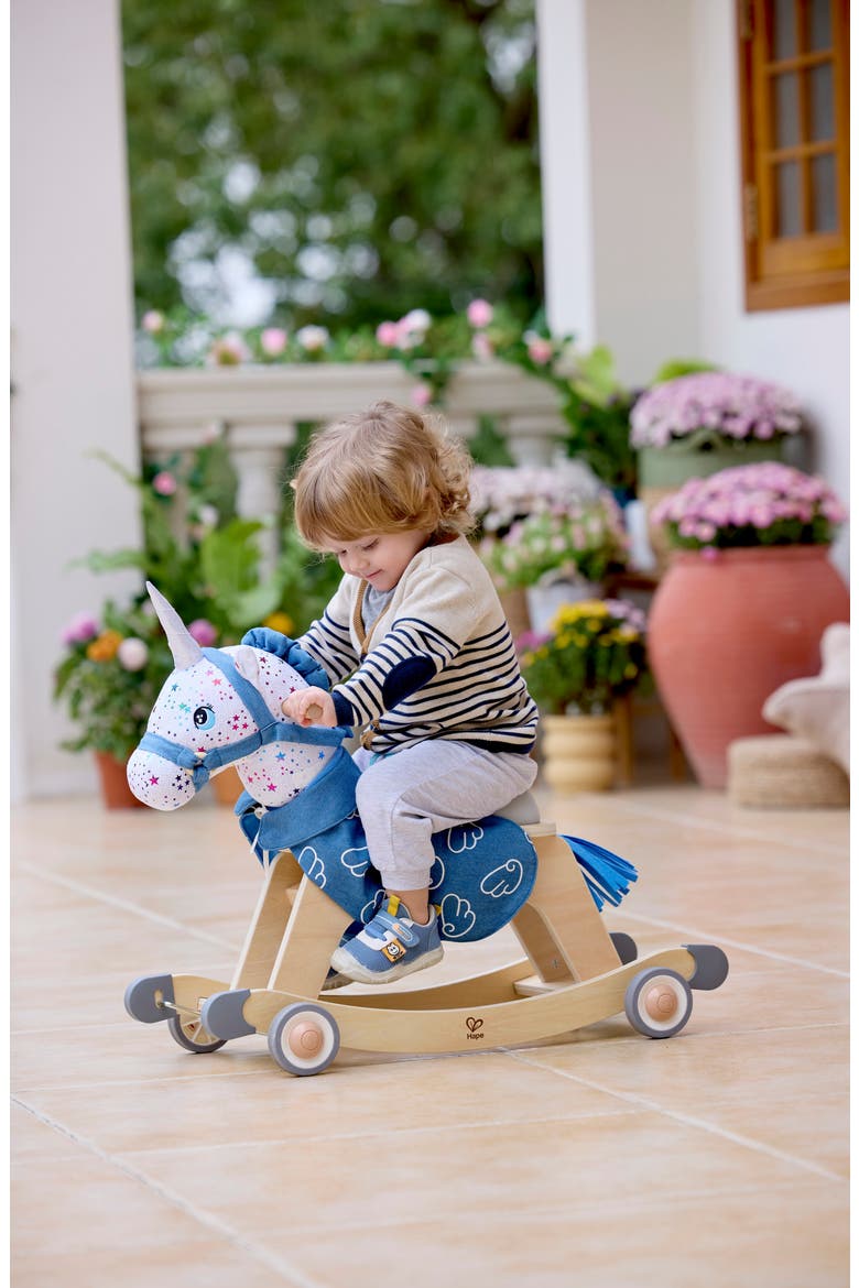 Rock and Glide Unicorn Ride-On, Alternate, color, MULTI