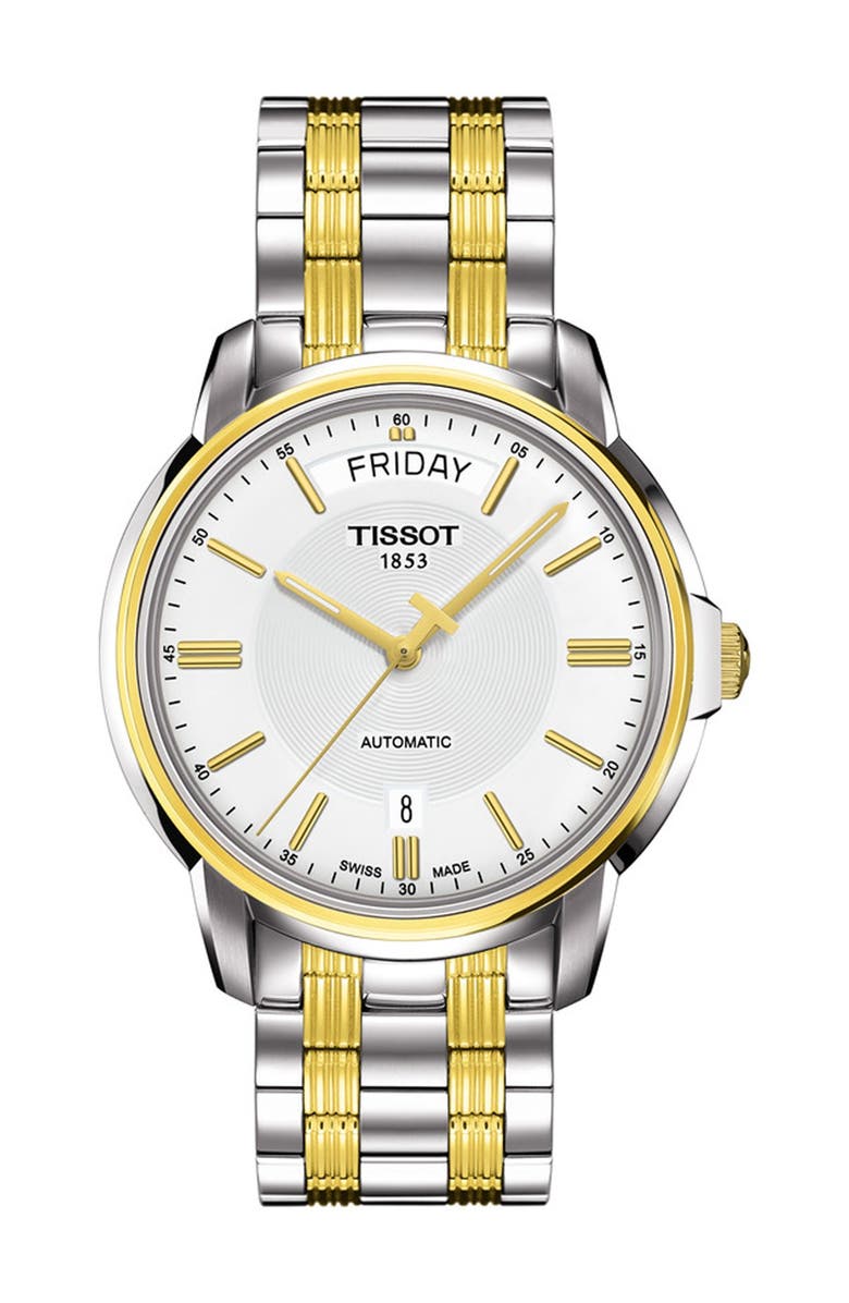 Tissot Men's Automatic III Swiss Watch, 39mm, Main, color, 