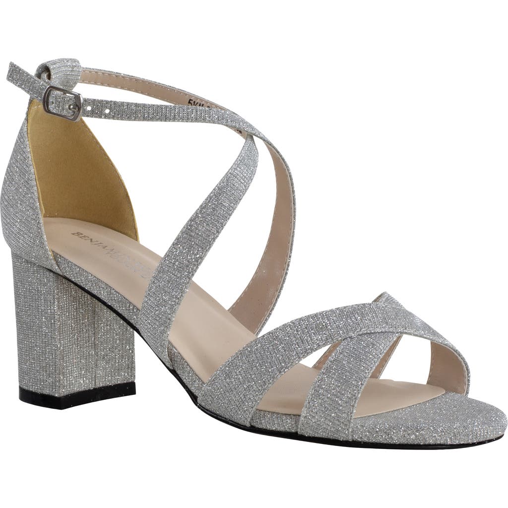 Touch Ups Audrey Block Heel Sandal in Silver  product
